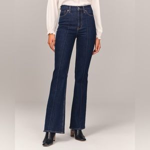 Abercrombie & Fitch Vintage High Rise Flare Jeans (size 32)